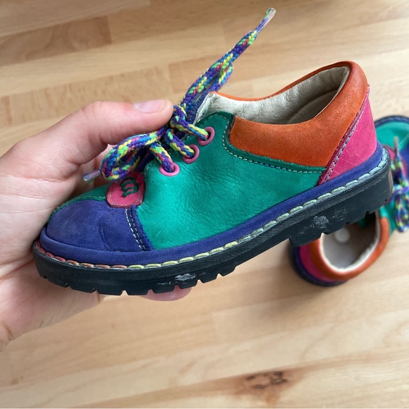 Vintage Toddler size 5.5 (21 Euro size) leather shoes - Picture 4 of 5